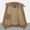 Qiu Dong Season Tooling Coat Lapels Middle-aged Male Autumn Clothes Outdoor Sports Jackets Menswear Peck On The Paragraph Unlined Upper Garment