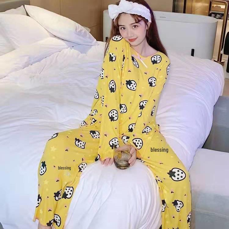 Korean Style Cartoon Hoodie - Casual & Sweet, Long Sleeve M