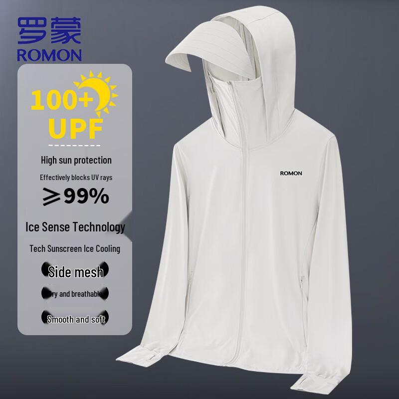 ROMON Men's Ice Silk Sun Protection Jacket