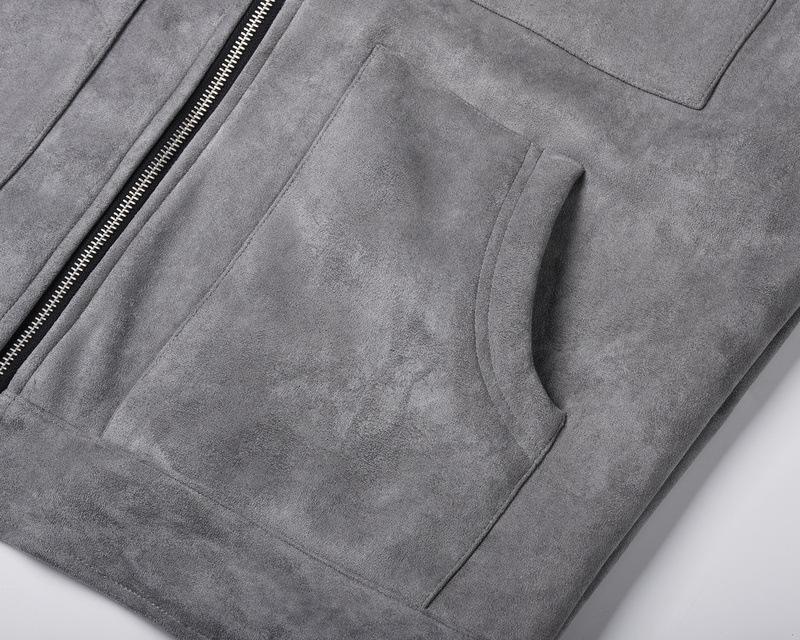 Giacca Casual Sportiva da Uomo Retro Oversize Stile Europeo & Americano con Revers