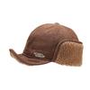 Corduroy Thickened Warm Cap Ear Protector Octagonal Hat Men and Women Winter Outdoor