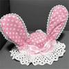 Lightweight Bow Polka Dot Hat Hairpin Nonslip Design Hair Accessory for Women  Girls