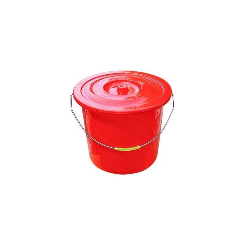 Red PP Plastic Water Bucket