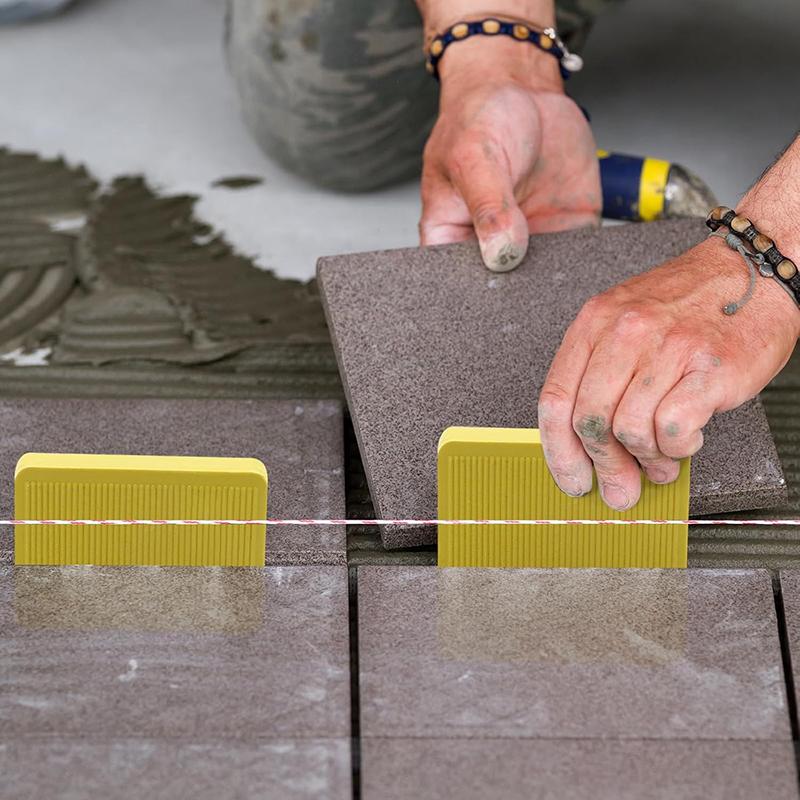 Spaziatori per Piastrelle in Plastica, Materiale PP 4 Misure Spaziatori a Croce per Installazione Piastrelle a Muro e Pavimento - Kit Spaziatori Livellanti Cunei