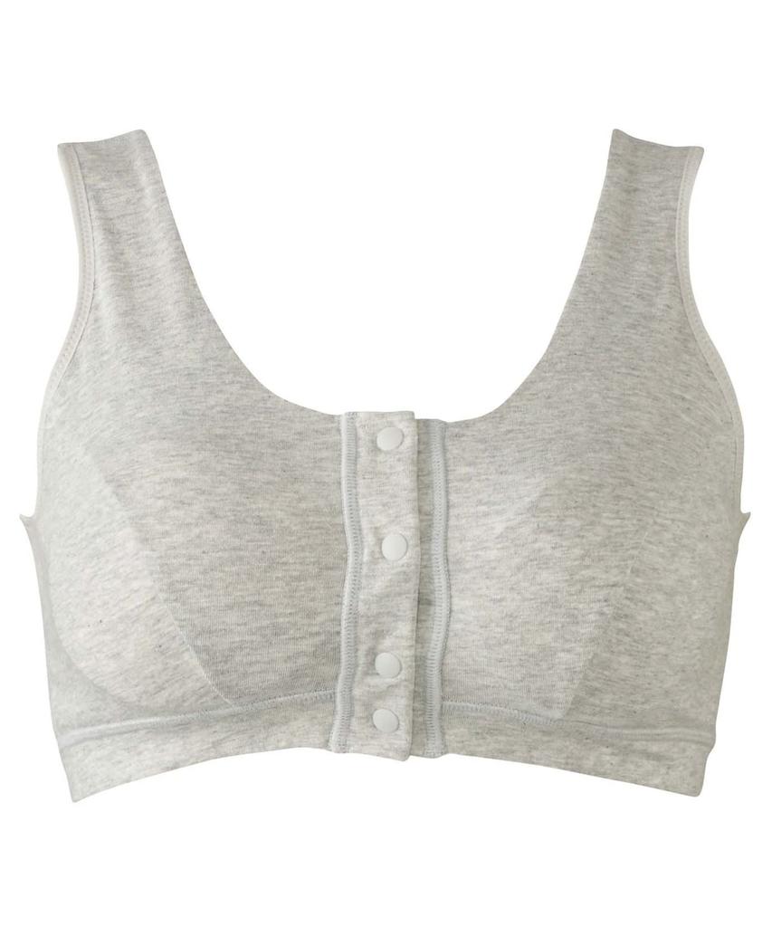 Wacoal Maternity MBR759 Wireless Nursing Size L3 Women's Front-Opening Bra, GY/Gray,