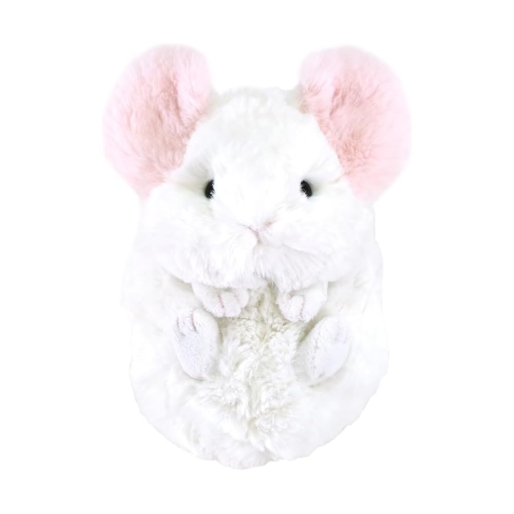 Sunlemon Koromoffuru Chinchilla Plush Toy 14x21x14cm Cute Animal Stuffed Animal