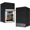 Funda Exterior para Refrigerador de 3.0 Pies Cúbicos, Negra, 22x 23x 34 Pulgadas | A Prueba de Polvo, Para Congeladores Verticales/Refrigeradores de Bebidas, Congelador Compacto de 3.0 Pies Cúbicos