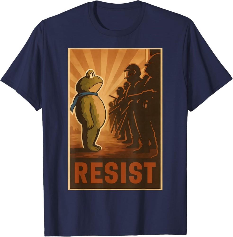 Portland Frog Protest Resist Support Unisex  NEW Unisex T-Shirt XXXXL