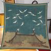 New Design Shawl Chinese Printed Silk Scarf Square Scarves Lady Wraps Kerchief Woman Neck Shawl Wraps Echarpes Hijabs 90Cm