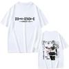 Summer Fashion Tee Anime Death Note Misa Merch Tshirt Unisex Women Casual Vintage Streetwear Unisex High Quality Soft Cotton Tees
