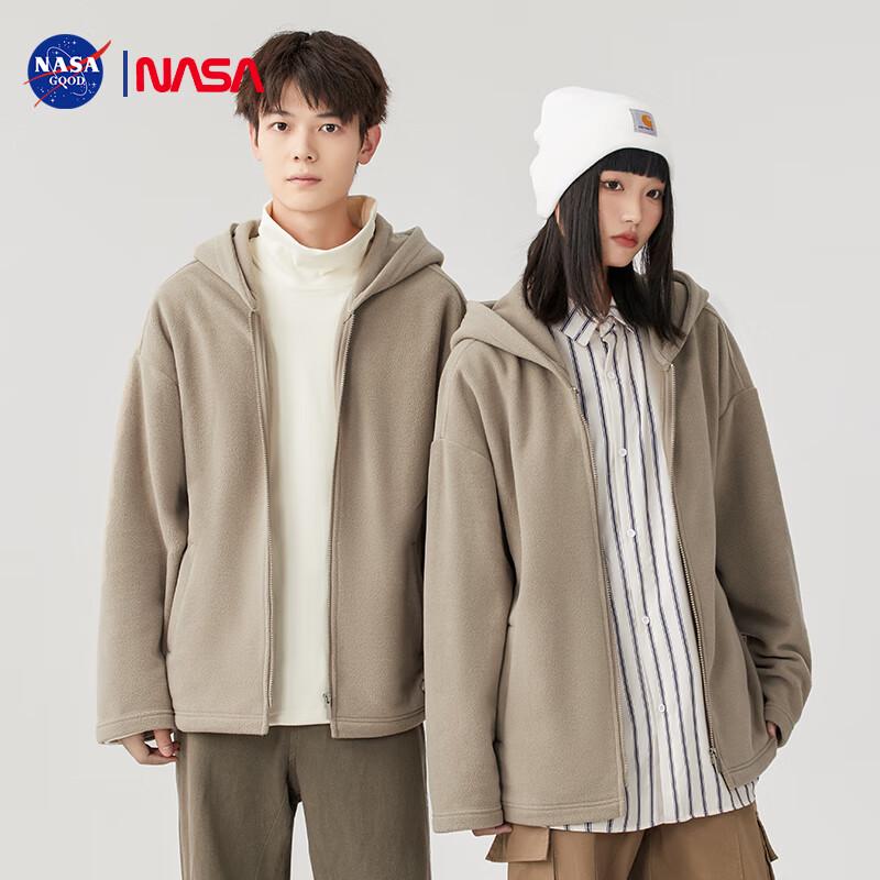NASA GOOD Unisex Hooded Fleece Jacket