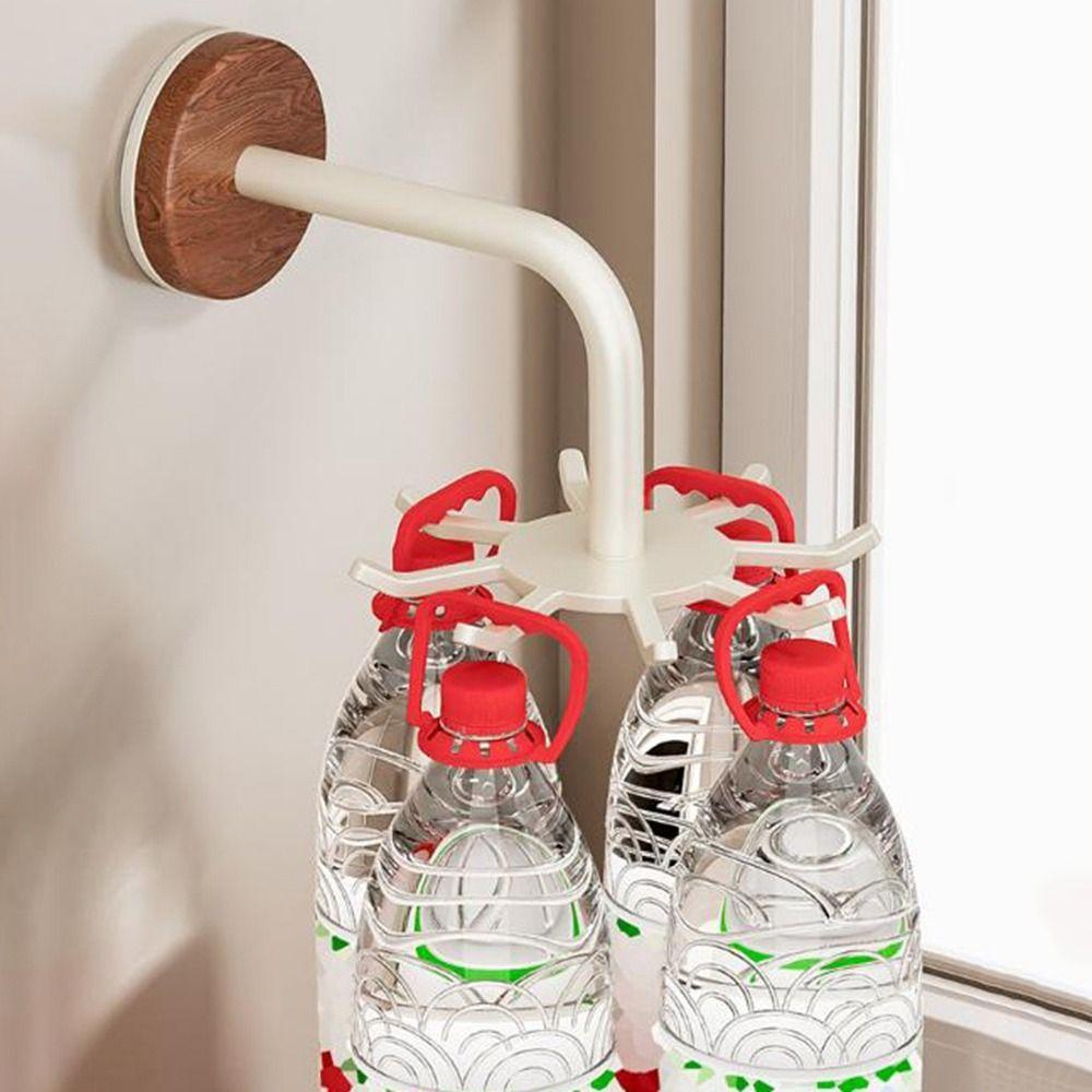 No Drill 360 Rotating Hooks Anti Drop Spatula Spoon Holder Universal Shovel Storage Rack  Bathroom