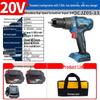Dongcheng 20V Brushless Cordless Impact Drill/Screwdriver DCJZ05-13 CN Plug (adapter Included)
