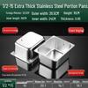 Commercial Stainless Steel Food Pan