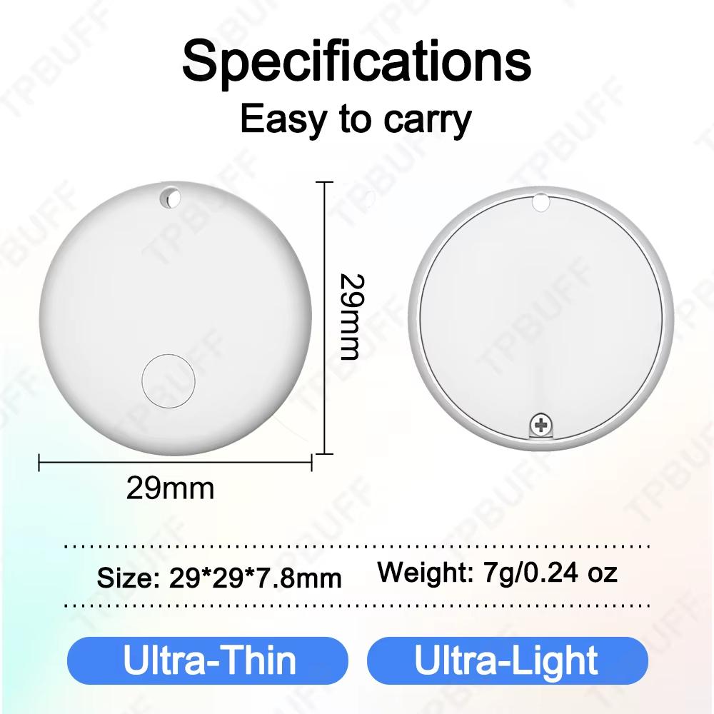Smart Tracker Tags Item Locator for Android iOS Bluetooth Tracker Smart Tags for Keys Luggage Wallet Anti Lose Global Locator