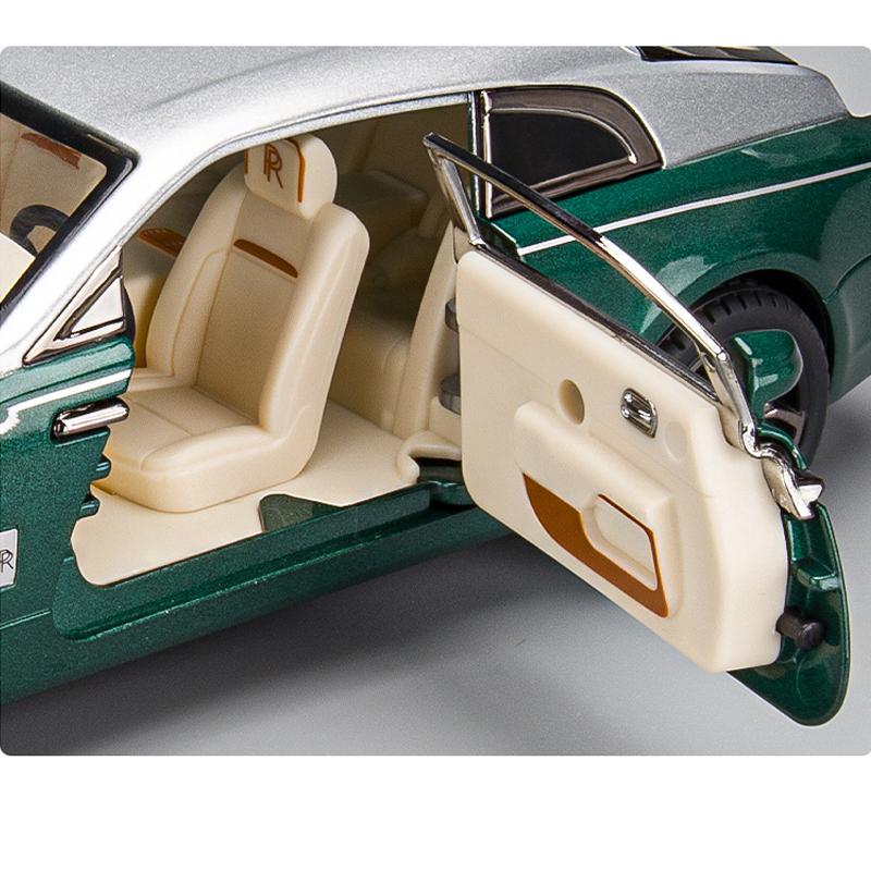 Model auta Wraith v měřítku 1/22, stahovací autíčko se zvukem a světlem pro děti Batole Kluci Dívčí Dárková kolekce