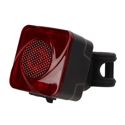 Bike Tail Light 6 Light Modes IPX5 Waterproof 80LM Lightweight Drop Resistant Bike Accessories for Road Bike Backpack