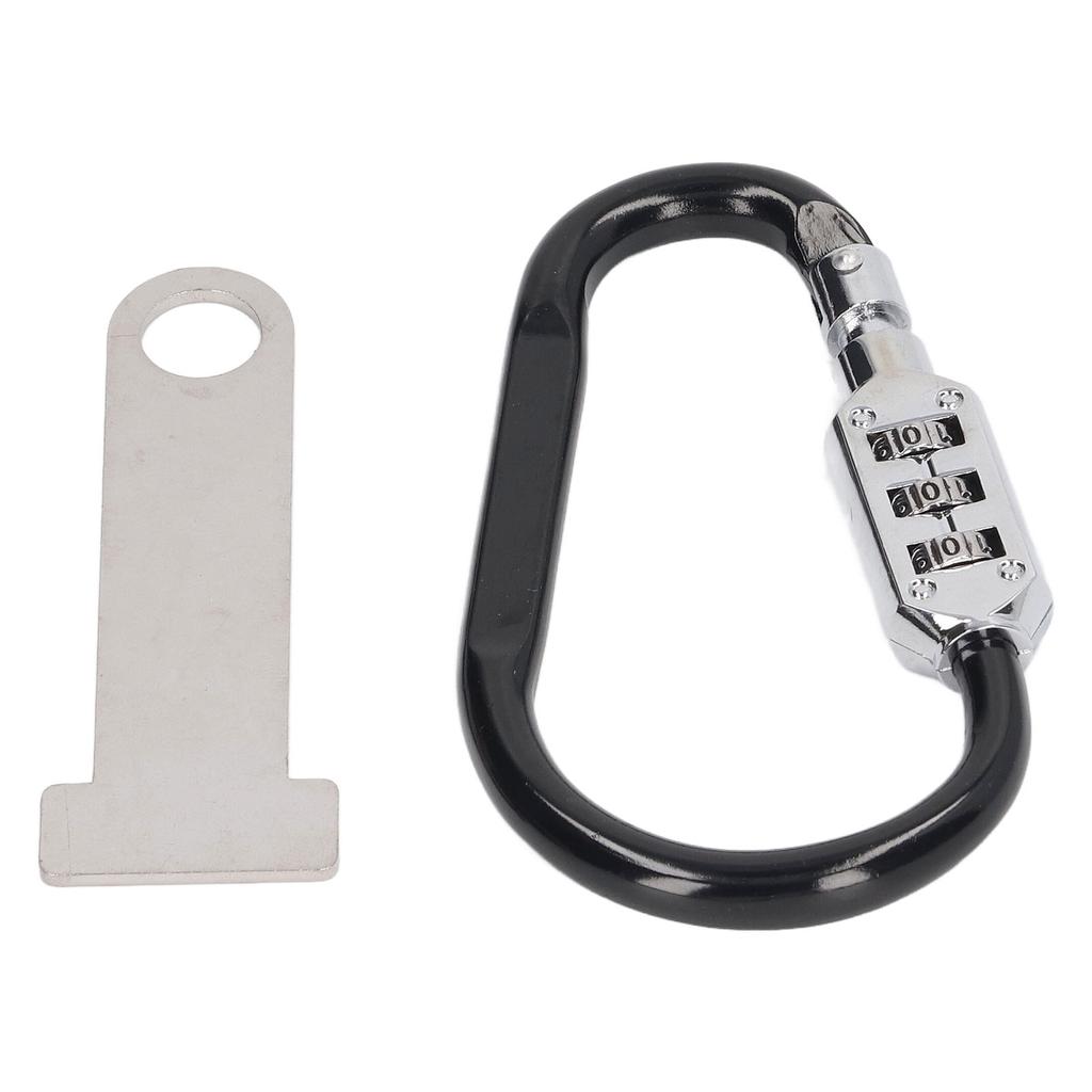 Helmet Safety Lock Anti Theft Helmet Lock Aluminum Alloy Replacement for Indian Dirt Bike