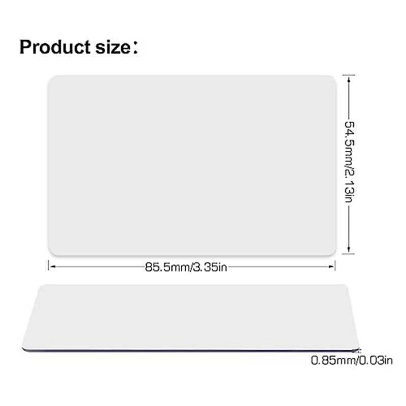 BHBL 100 PCS NTAG215 NFC Cards Blank 215 NFC Cards 215 Tags Rewritable NFC Cards 504 Bytes Memory for All NFC Enabled Device