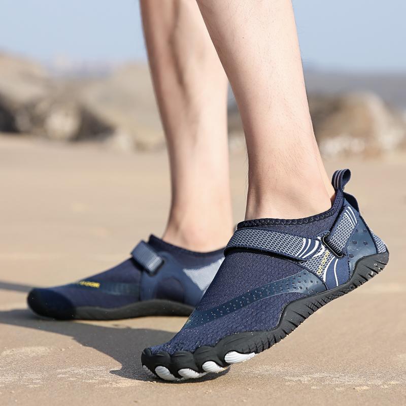 Quick Dry Aqua Shoes Men Women Soft Elastic Beach Wading Footwear Lightweight Comfortable Unisex Water Shoes Traveling Trekking