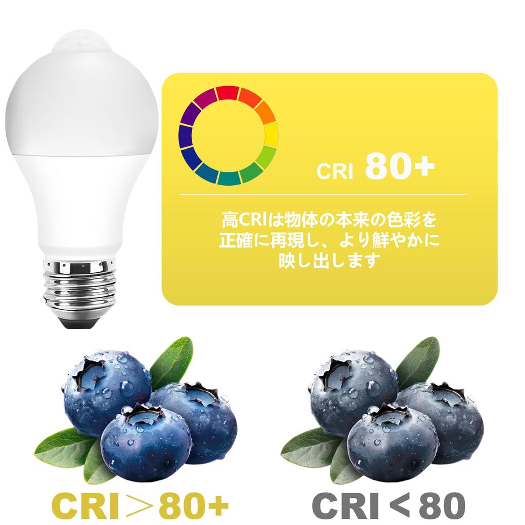 SYXKJ E26 LED Bulb with Motion Sensor, 9W, 1000LM (equivalent To 80W Incandescent Bulb), Light Sensor, Warm White (3000K), 2-Pack