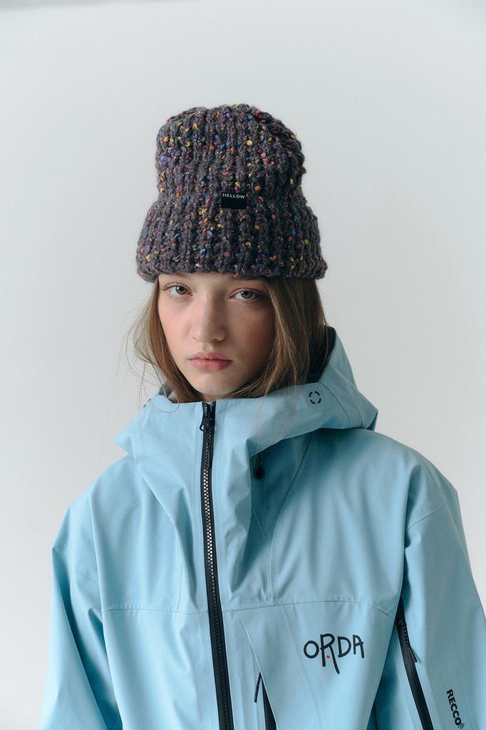 HELLOW 25 Mongle Beanie Charcoal
