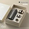 Tazza Termica Premium in Titanio Puro con Tappo Magnetico – Tazza Portatile da Esterno per Auto per Acqua e Infusione Tè