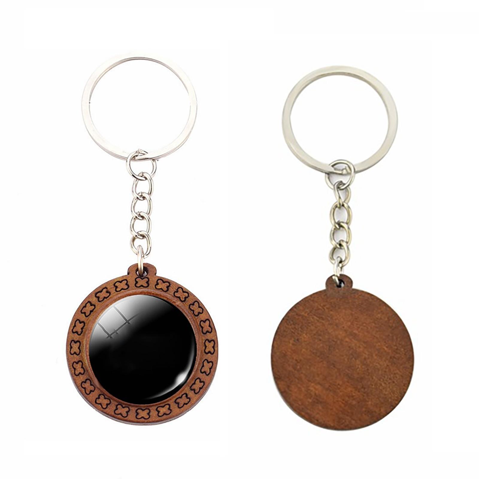 

Персонализированные ювелирные изделия на заказ ретро время светящийся полумесяц брелок 20 мм One Size