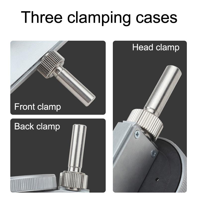 0-0.8Mm Level Gauge Scale Precision Dial Test Indicator Digital Dial Indicator Universal Flexible Magnetic Base Stand Holder