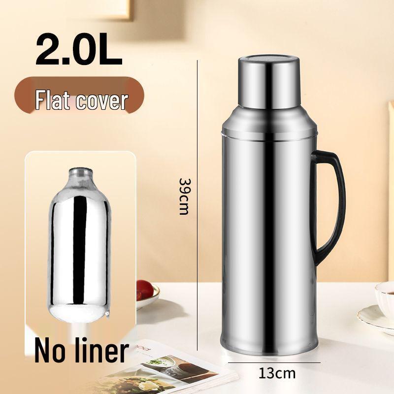 Large Capacity Double-Layer Stainless Steel Insulated Hot Water Bottle