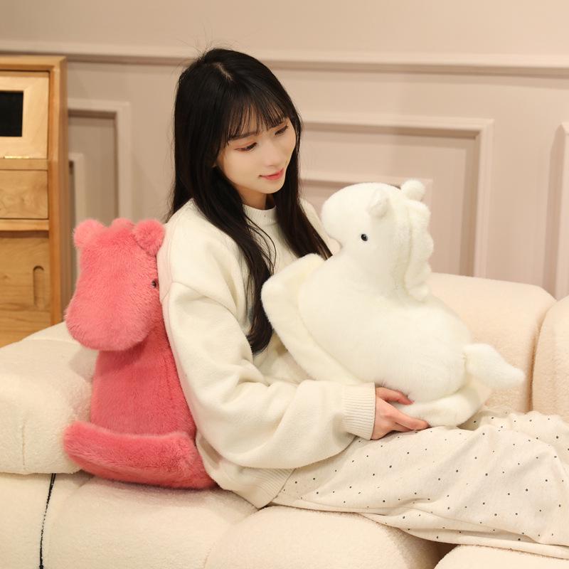 Plush Rocking Horse Doll – Cute Children's Comfort Toy & Birthday Gift