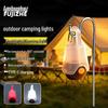 Multi-functional Mini Camping Lantern with Hook, Magnetic Light, and Extended Battery for Outdoor Emergencies