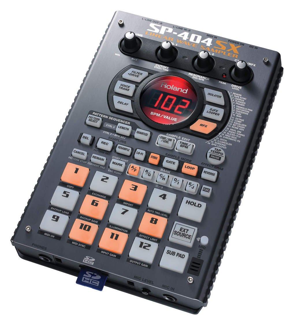

Компактний семплер Roland SP-404SX