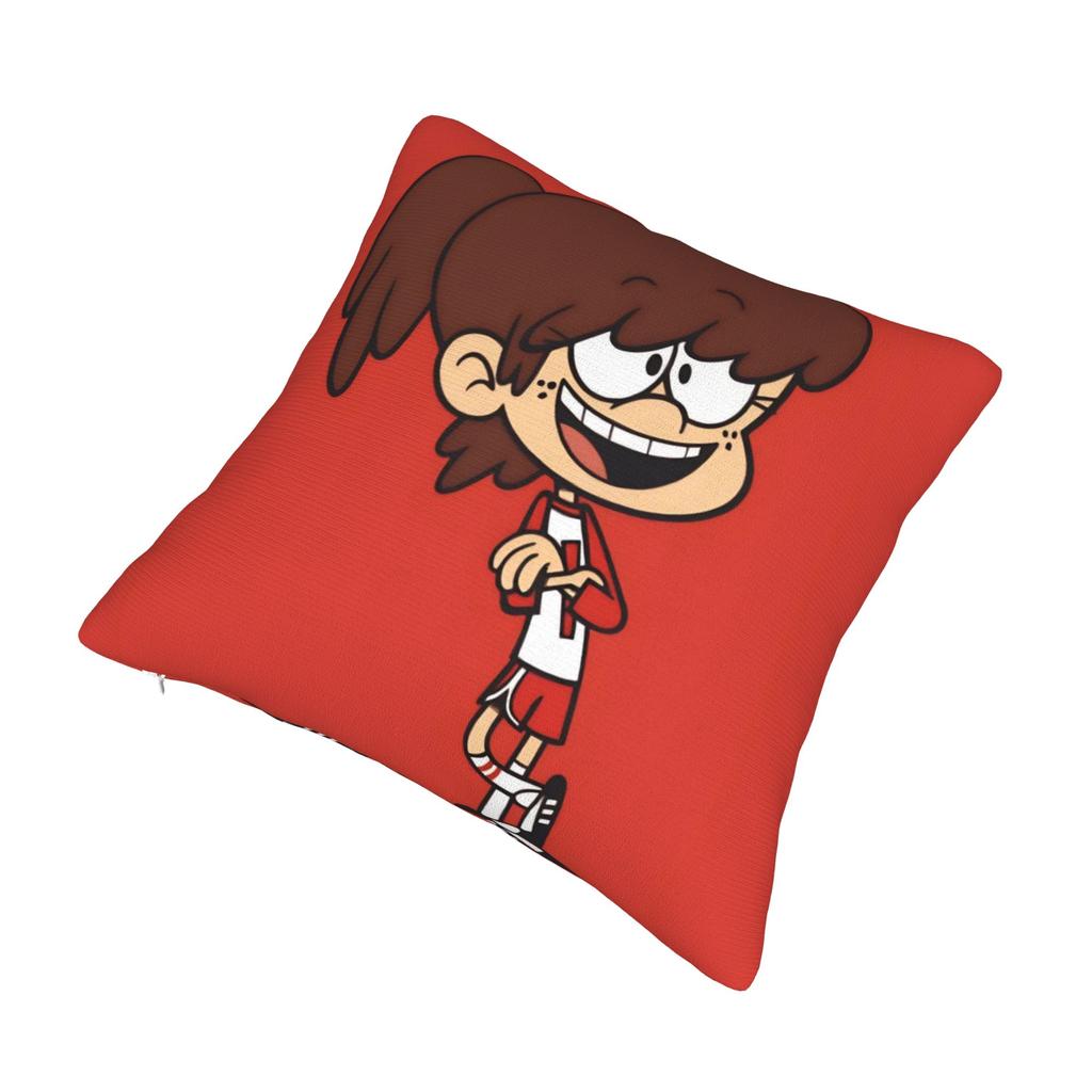 Decorative Pillow Cover The Louds Houss Merchandise Bedroom Pillow Case Cover Zippered Multi-Size