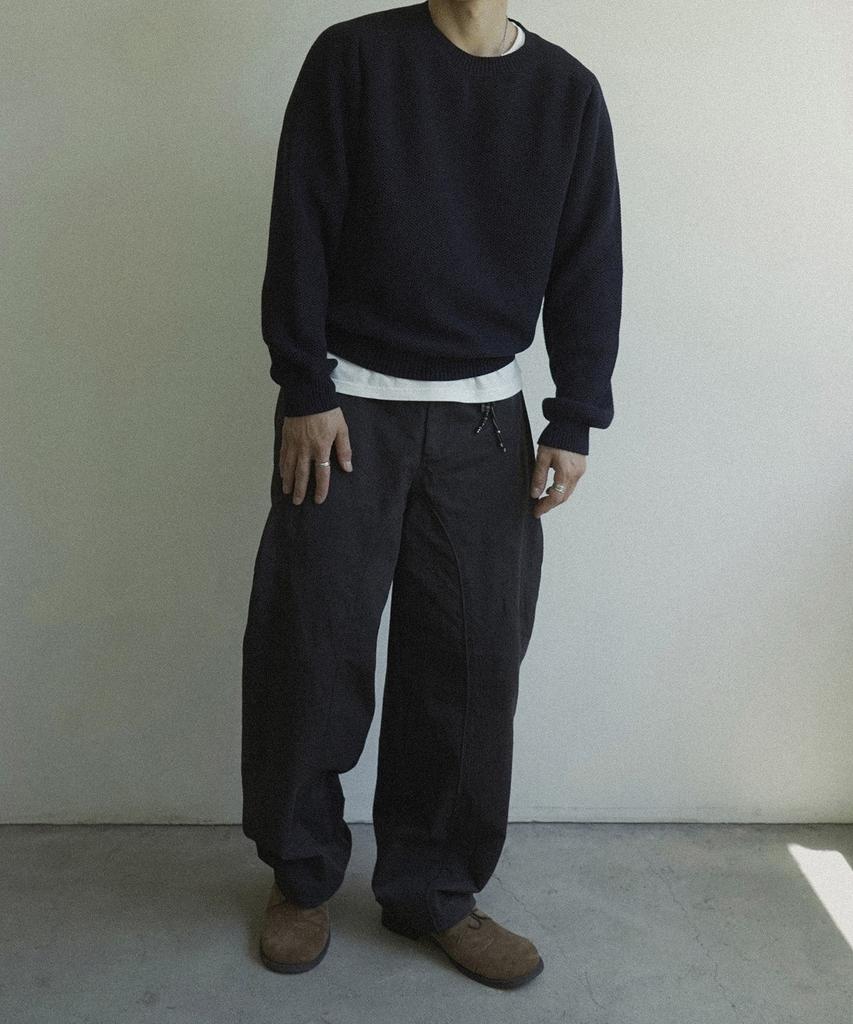 SIIIIDO Hayes Pores Side Ct Line Knit #2