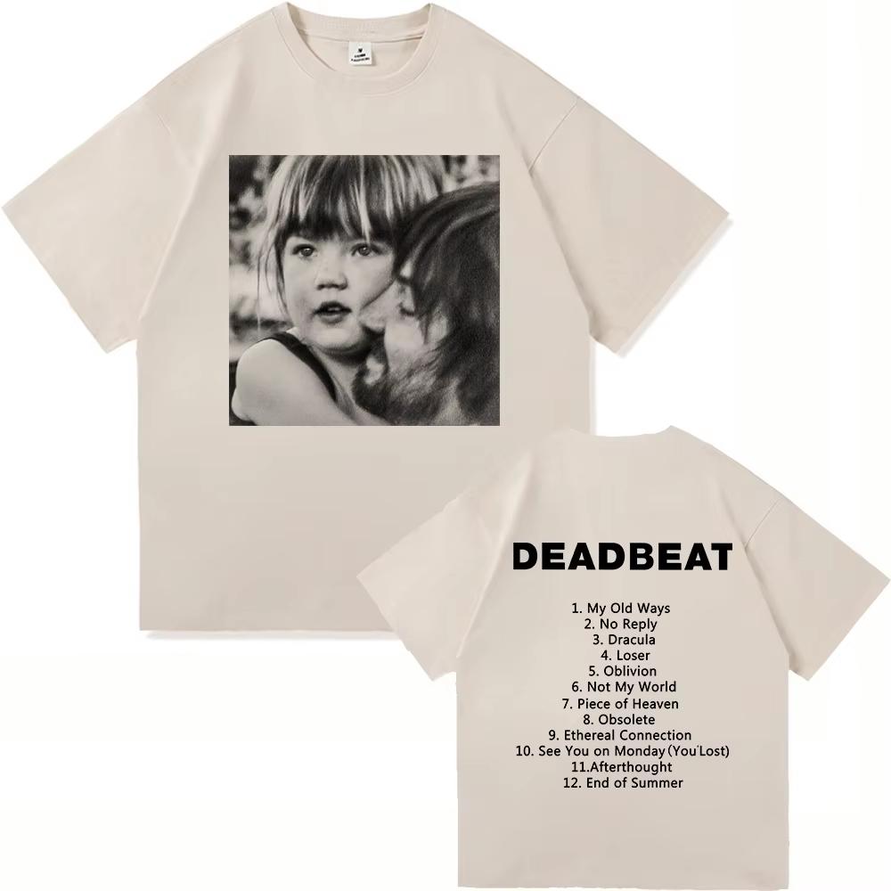 Tame Impala Deadbeat 2025 New Album Tshirt Deadbeat Tour UnisexUnisex Clothing Harajuku High Quality Clothes Cotton Tshirts