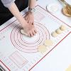 Gwhole Non-stick Silicone Baking Mat Dough Mat with Measurements - 60 X 40 Cm