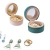 Mini Jewelry Case Dustproof Earrings Rings Bag Creative Velvet Jewelry Box  Women