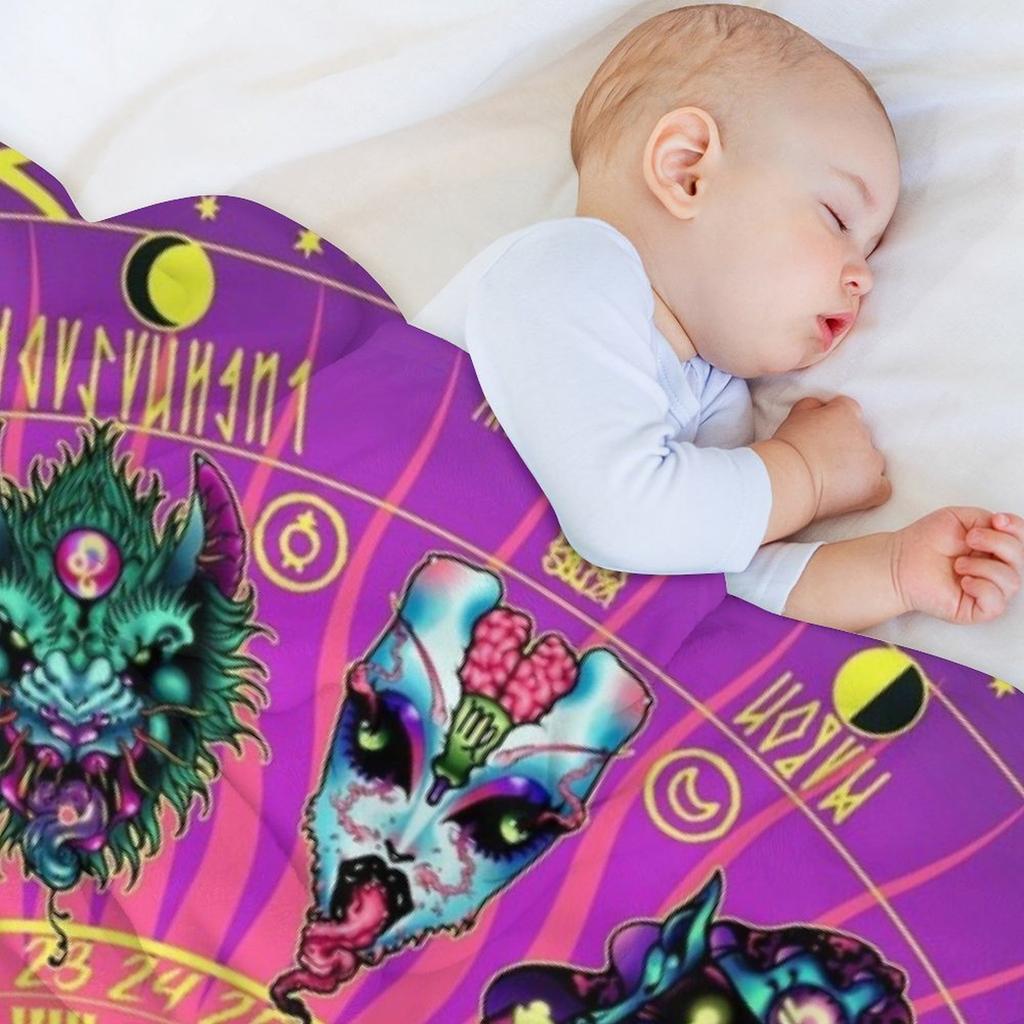 Micah Souza's Zodiac Throw Blanket Quilt Comforter Soft Big Polar Blankets