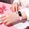New Cartoon LED Meter 3 Action Figure Watch Band Electronic Watch Creative Student Plastic Bracelet CHILDREN'S Touch Watch