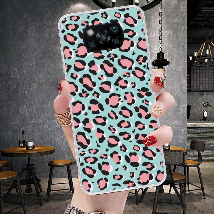 

Чехол для телефона с принтом тигра, леопарда, пантеры для Xiaomi Redmi 15C 15 13C 13 Poco X5 X6 X7 F7 Ultra M7 12C 12 10 10C 9C 9A 9T 9 Fundas Redmi 12