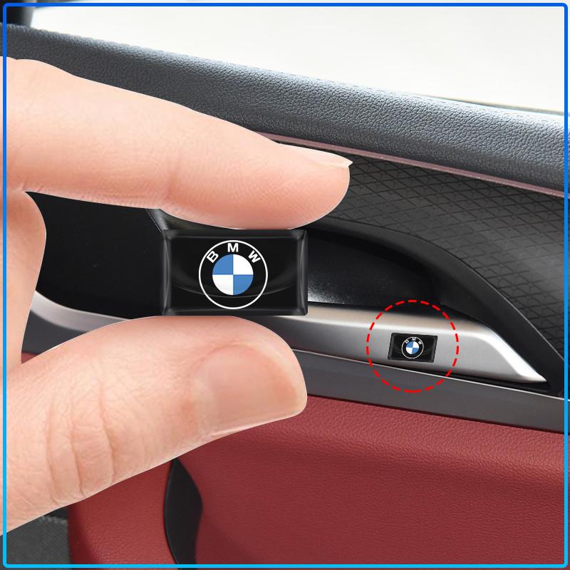 2/5/10Pcs Carbon Fiber Steering Wheel Car Logo Emblem 3D Stickers For BMW E34 E46 E39 E38 E90 E60 E36 F30 F30 F10 E92 E38 E91 G30 G38 M3 M5