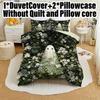 3Pcs Halloween Duvet Cover Set Without Core Quilt Cover With 2 Pillowcasessoft And Machine Washable Bedding Set For Bedroom