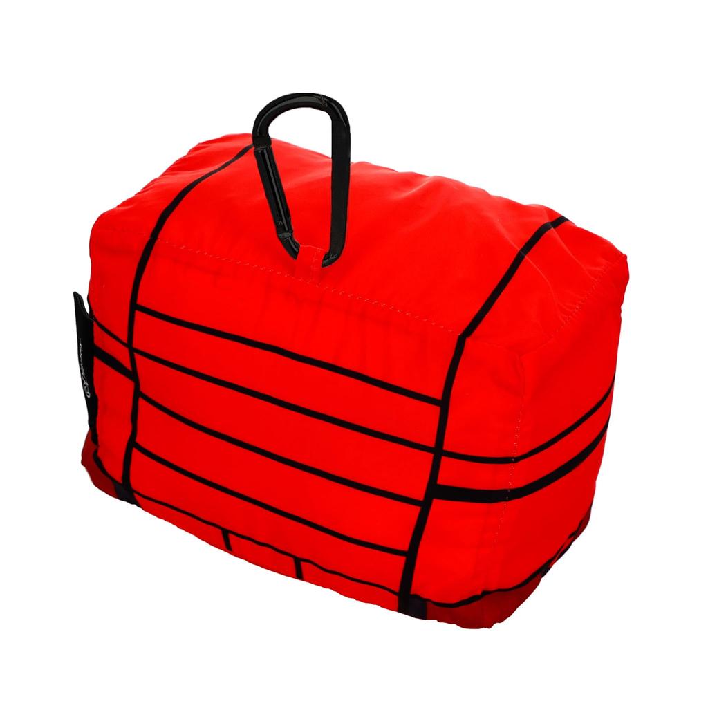 Marushin Disney Baymax Standby Blanket with Pouch, Compact, Cute, Fluffy, Stylish, and Cold Weather Protection, Product Number: 2245036700