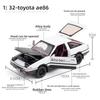 Toyota 128 Ae86 Alloy Car Model Static Toy For Collectors Gifts Decoration