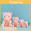 Cute Strawberry Bear Plush Toy Soft Stuffed Animal Cuddle Doll Gift For Girls