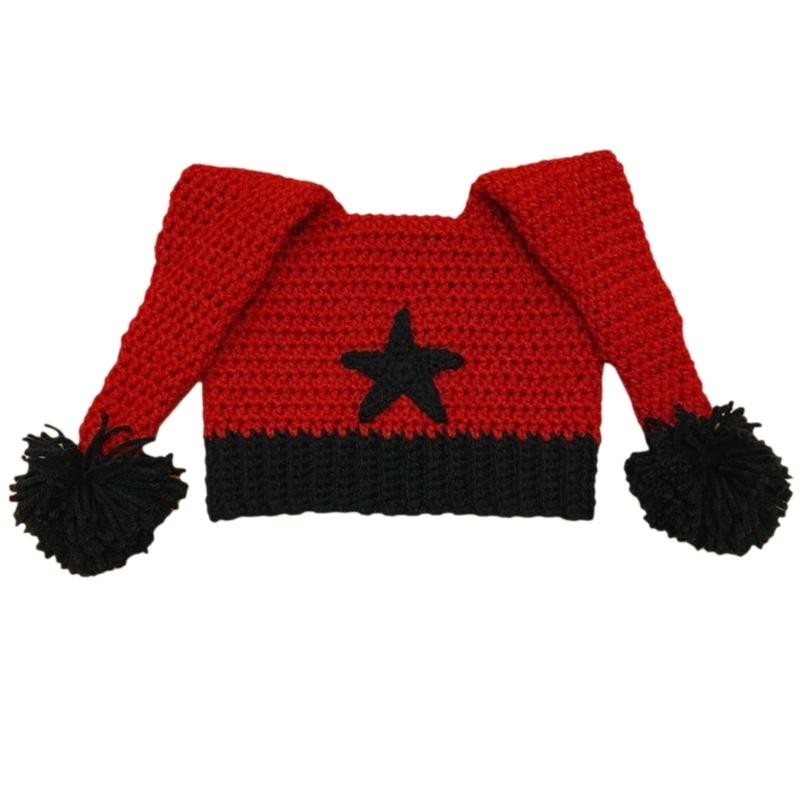 

Novelty Lady Windproof Hat Female Warm Beanie Cap Girl Handcrochet Photo Hat