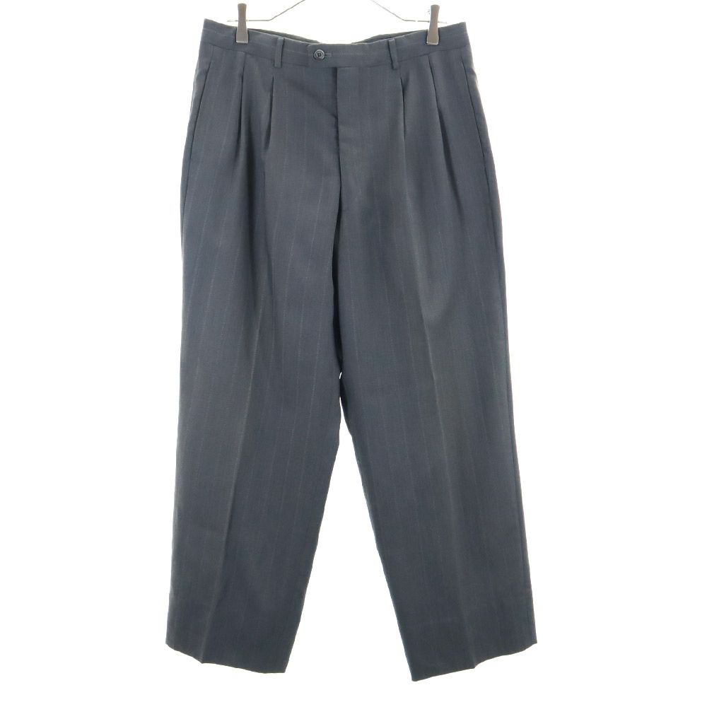 LANVIN wool Striped Pattern double suit Setup M48-35/M48-35-85 Studio Men's Used