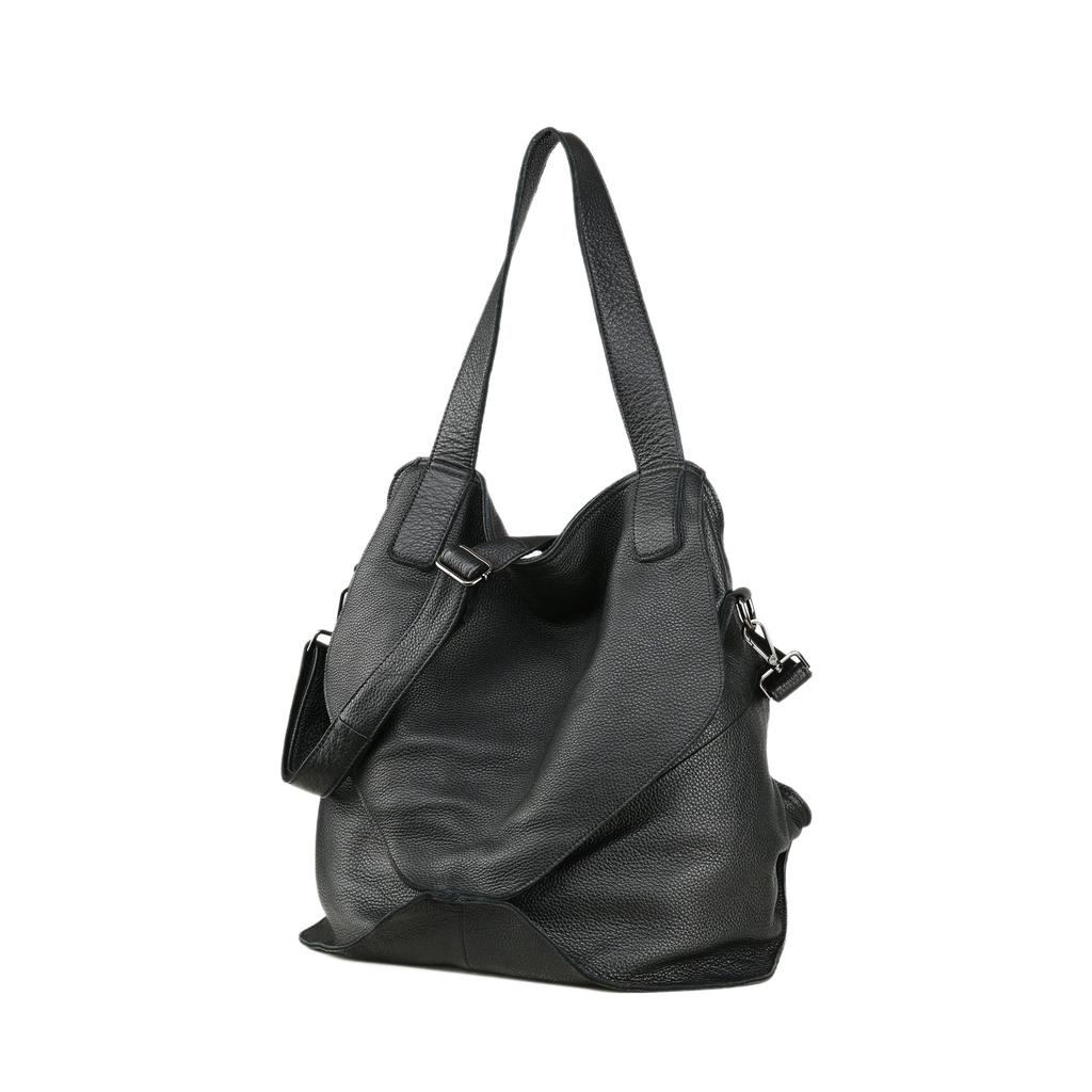 Women'S Oversized Shoulder Bag First Layer Cowhide Soft Leather Leather Women'S Bag Simple And Generous Travel Travel Bag