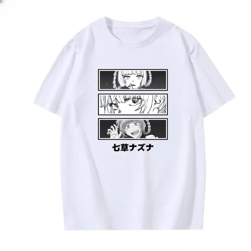 Summer Hot Sale Japan Anime Call Of The Night T-Shirt Unisex Fashion Hip Hop Streetwear Top Y2k Gothic Cotton Oversized T-Shirt